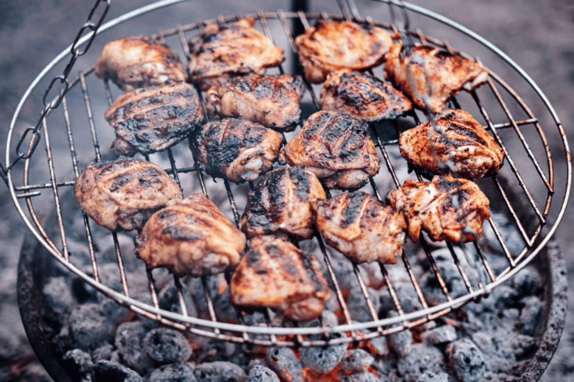 how long to cook bone-in chicken thighs on blackstone griddle